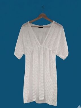 Jordan Taylor White Swimsuit Cover Up Dress